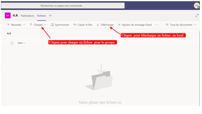 upload, download a folder